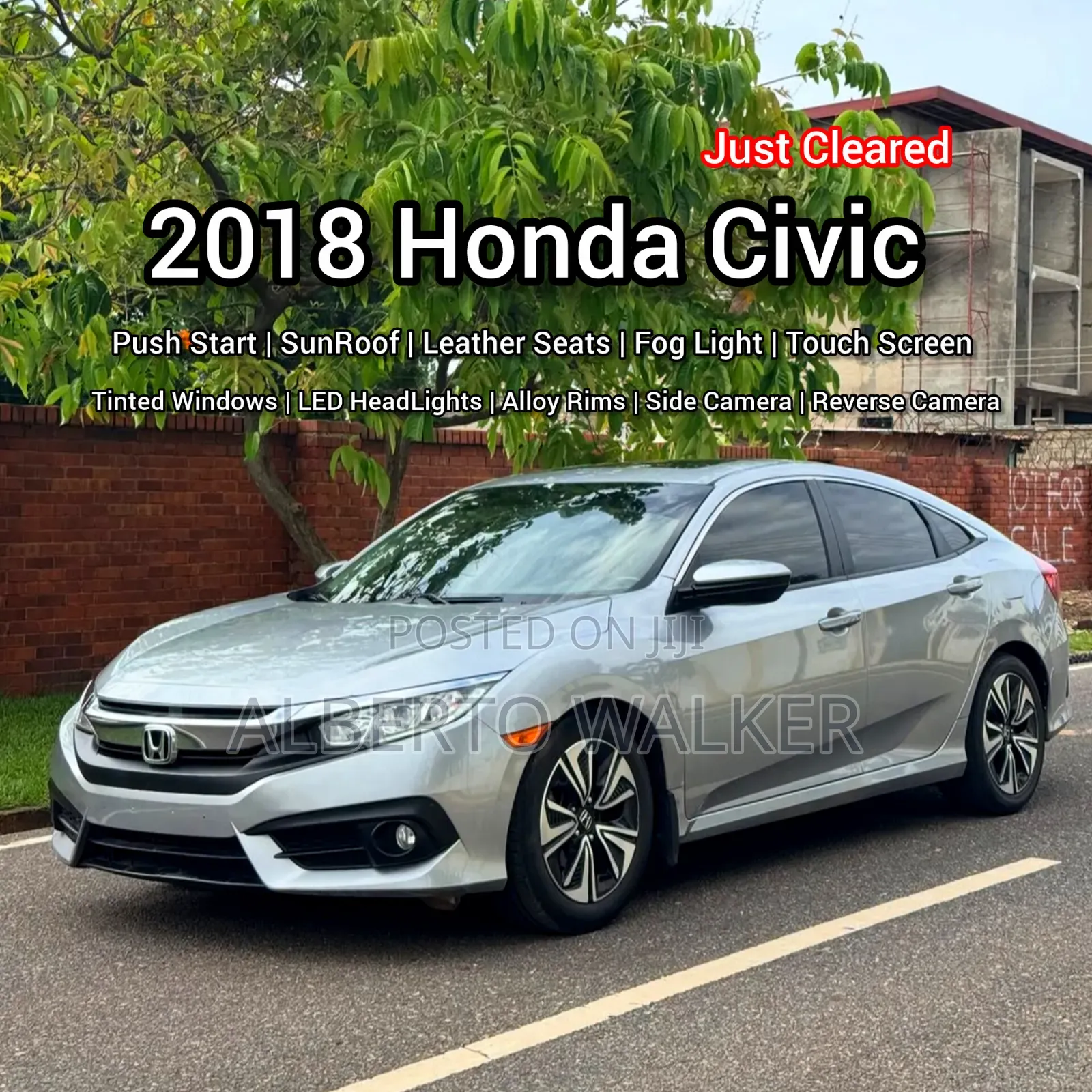 Honda Civic 2018 Silver