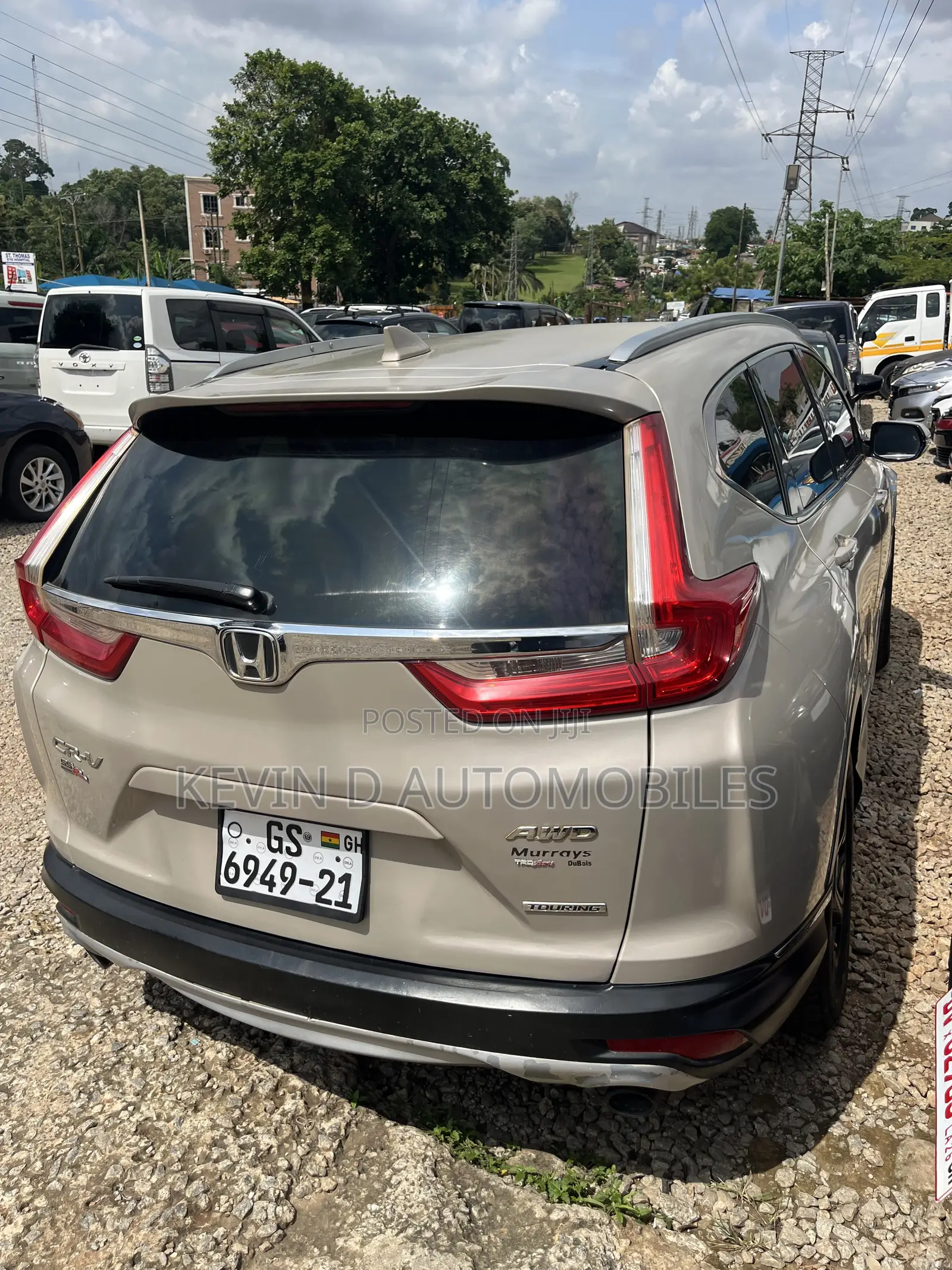 Honda CR-V Touring 4dr SUV AWD (1.5L 4cyl CVT) 2017 Brown
