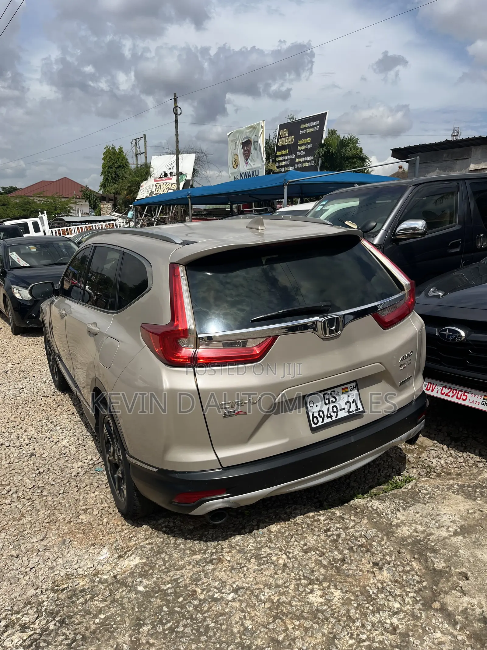 Honda CR-V Touring 4dr SUV AWD (1.5L 4cyl CVT) 2017 Brown