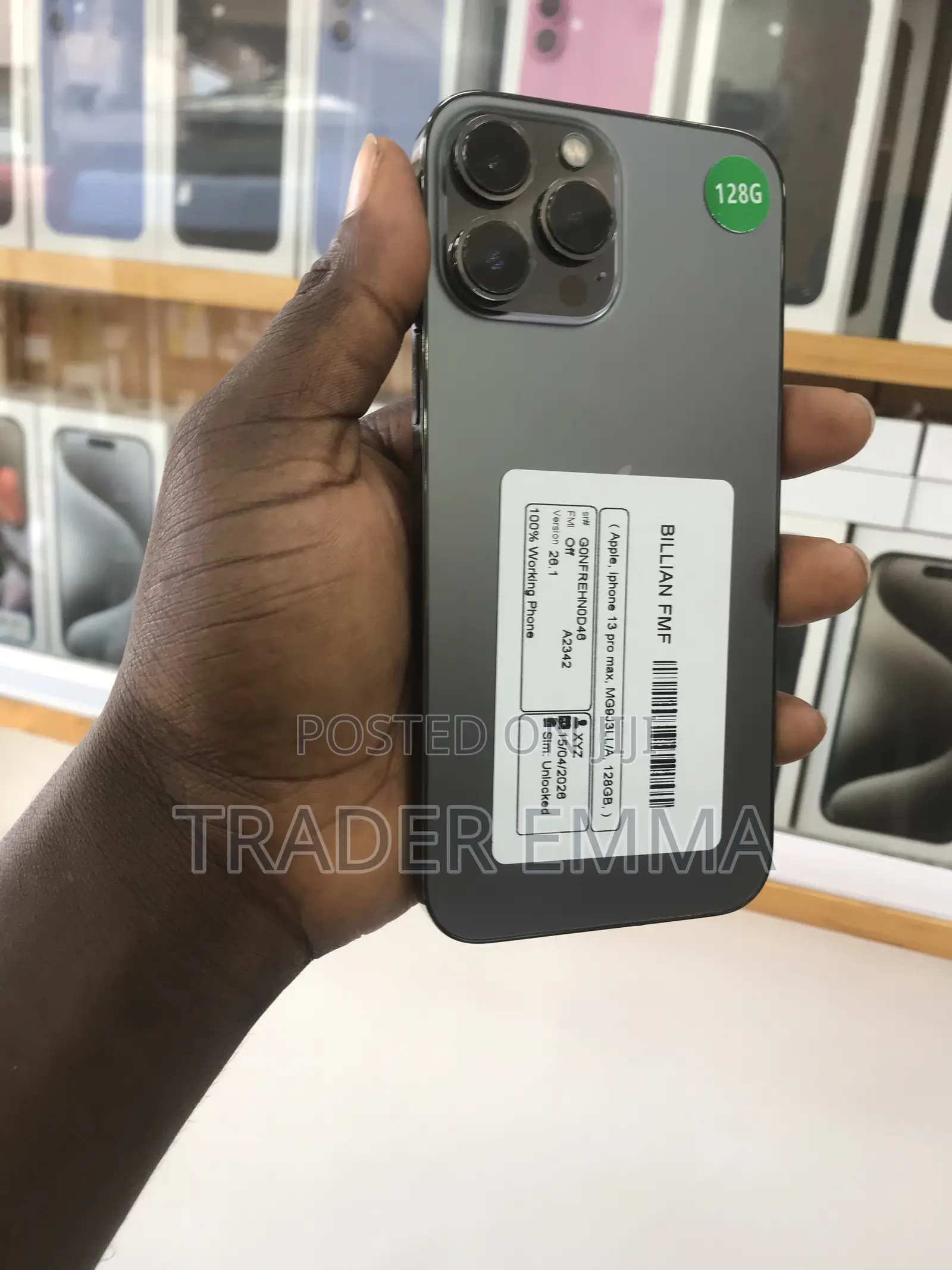 Apple iPhone 13 Pro Max 128 GB Black