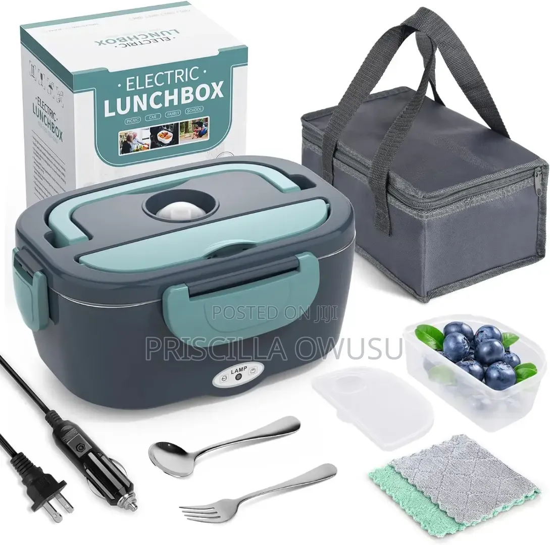 Electric Lunch Box With Lunch Bag