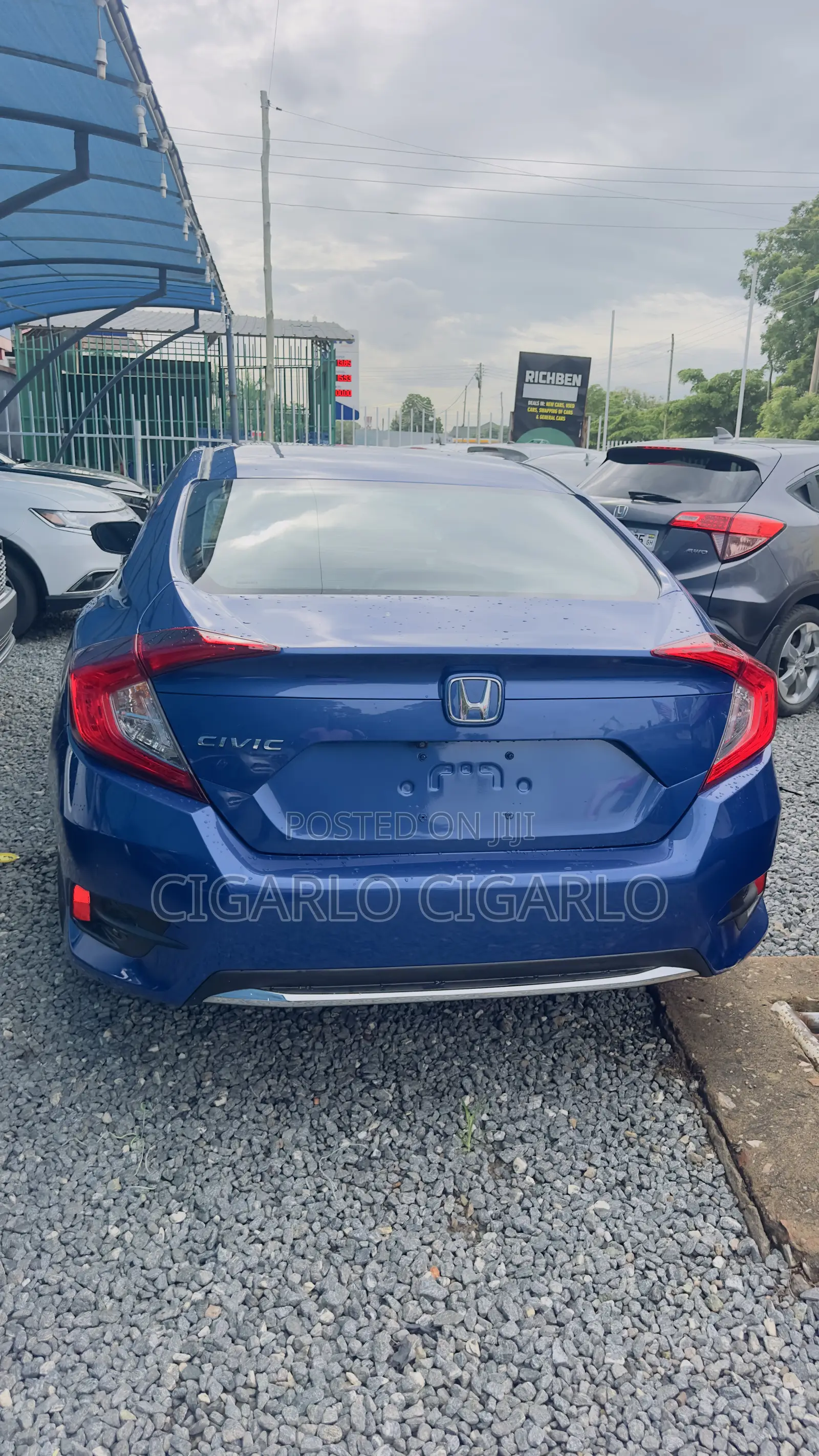 Honda Civic EX-L Sedan 2018 Blue