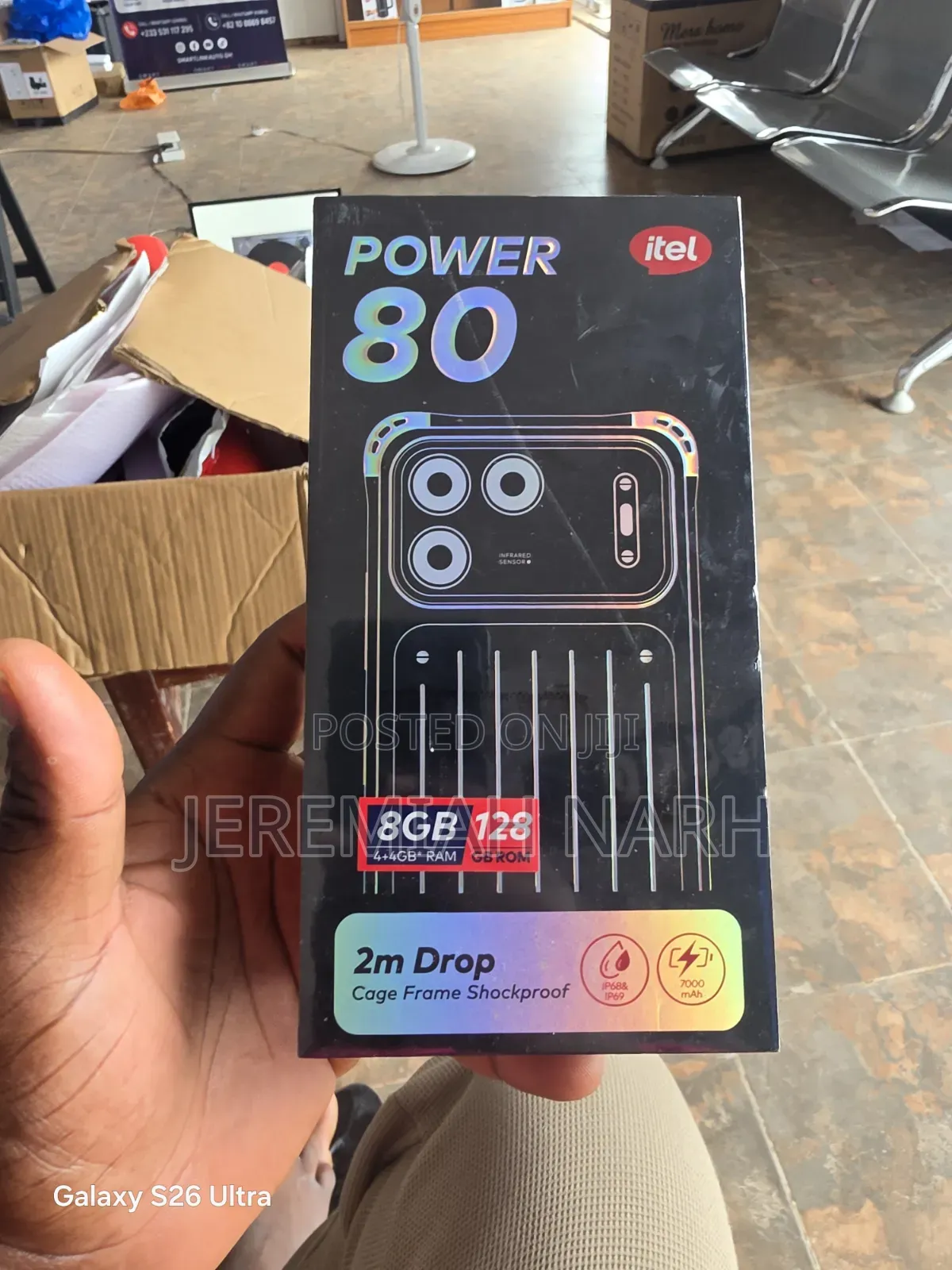 New Itel Power 100 Black