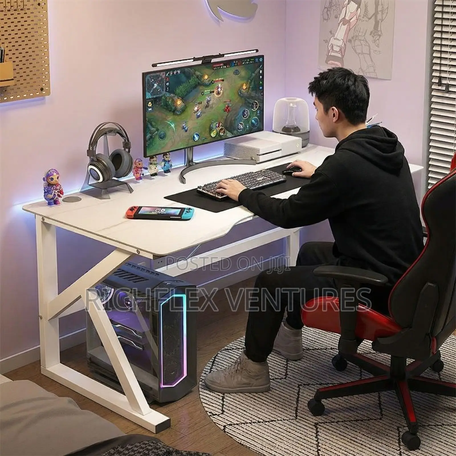 Gaming Office Studio Desk