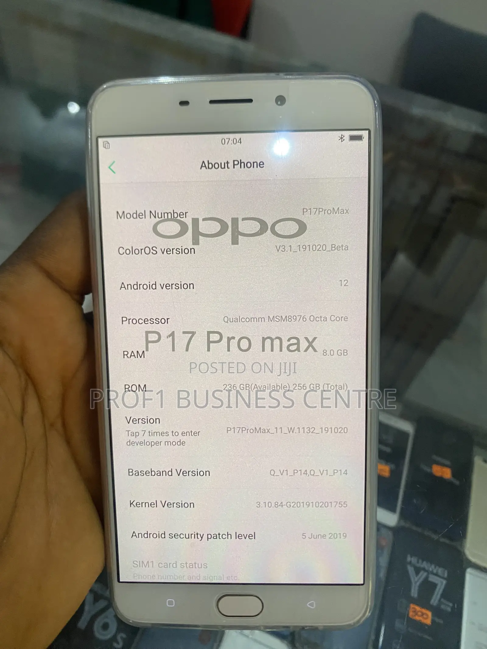 Mobile Phone 256 GB Blue