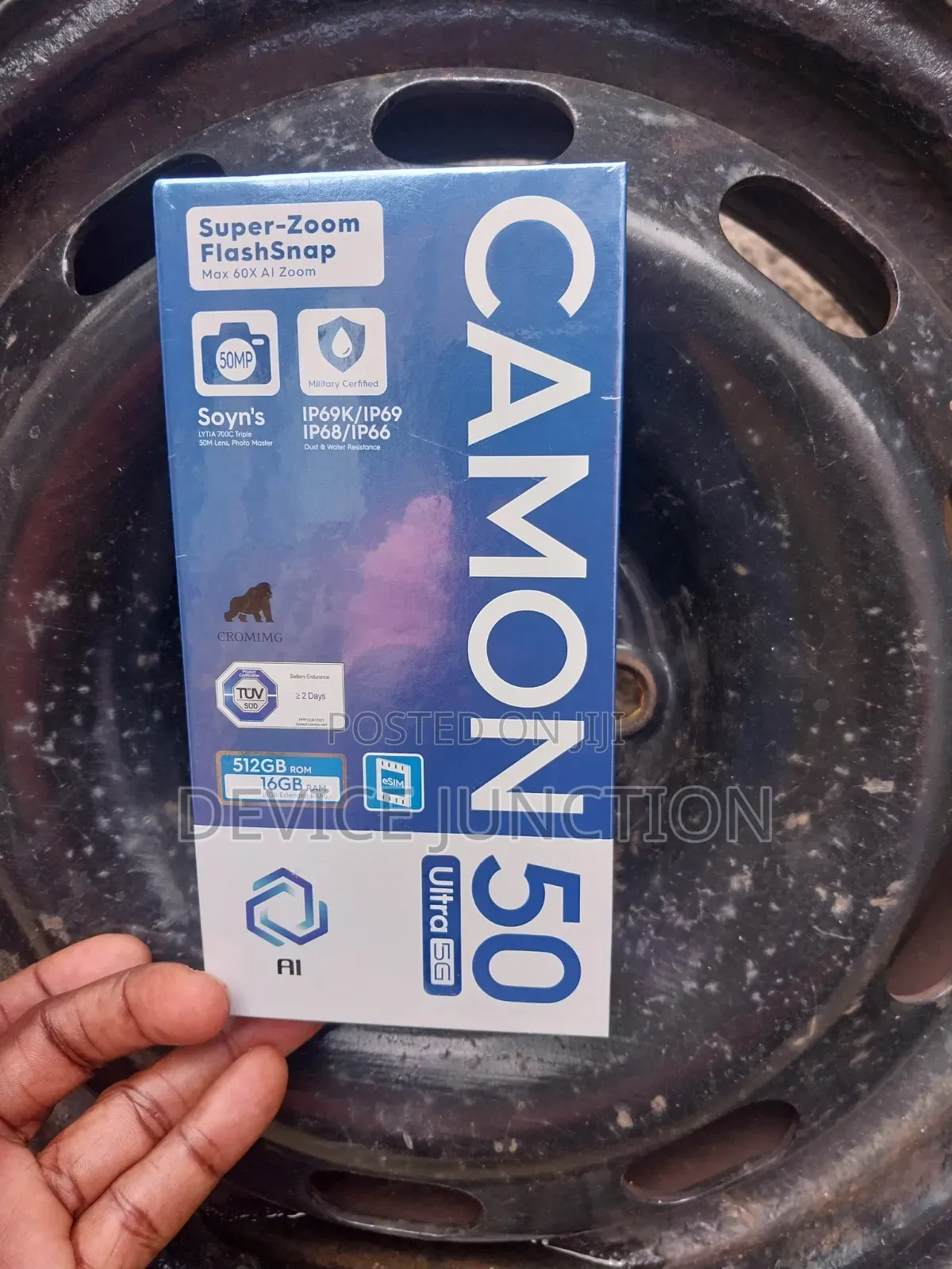 New Tecno Camon 50 Ultra 512 GB Silver