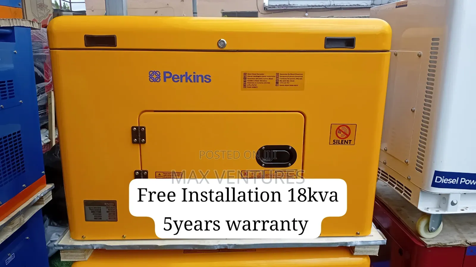 Perkins 18kva Silent Diesel Generator Set 18kva