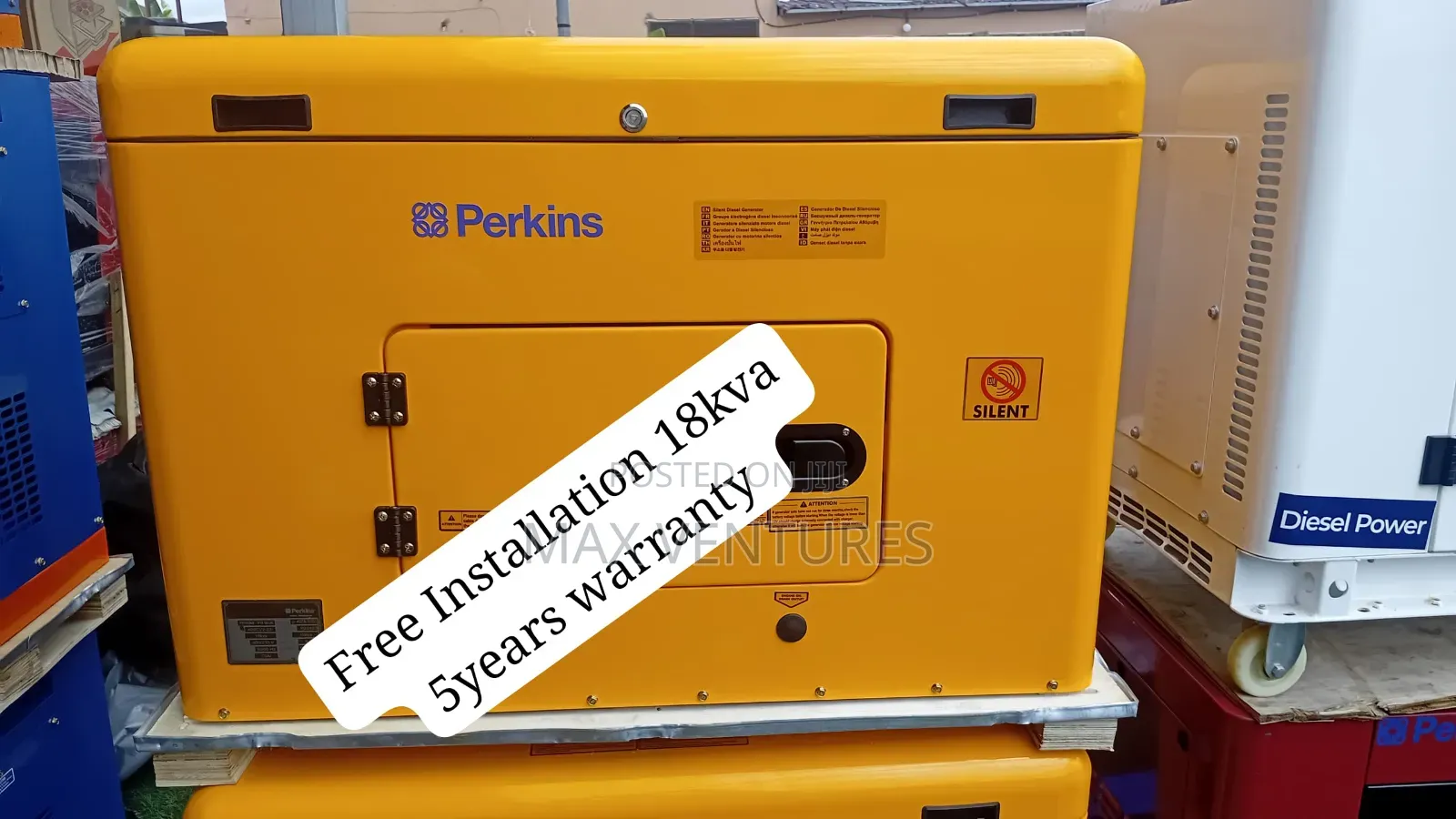Perkins 18kva Electric Start Diesel Generator 18kva