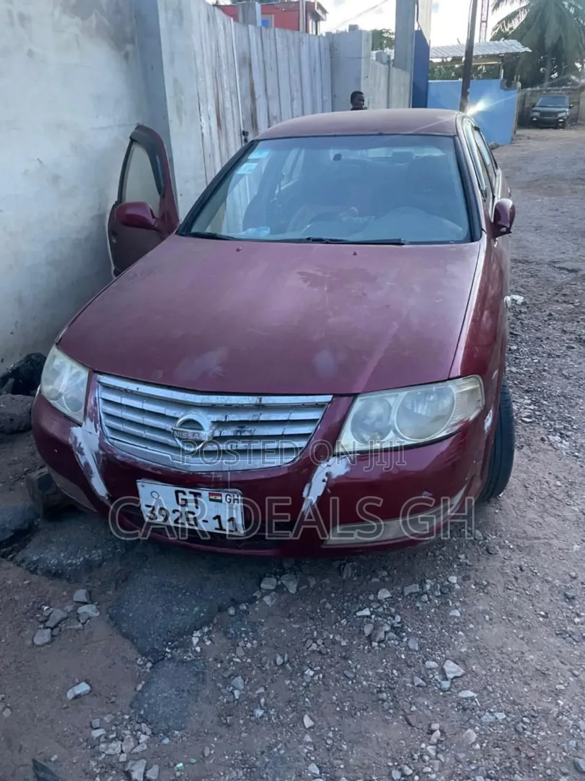 Nissan Sunny 2010 Burgundy