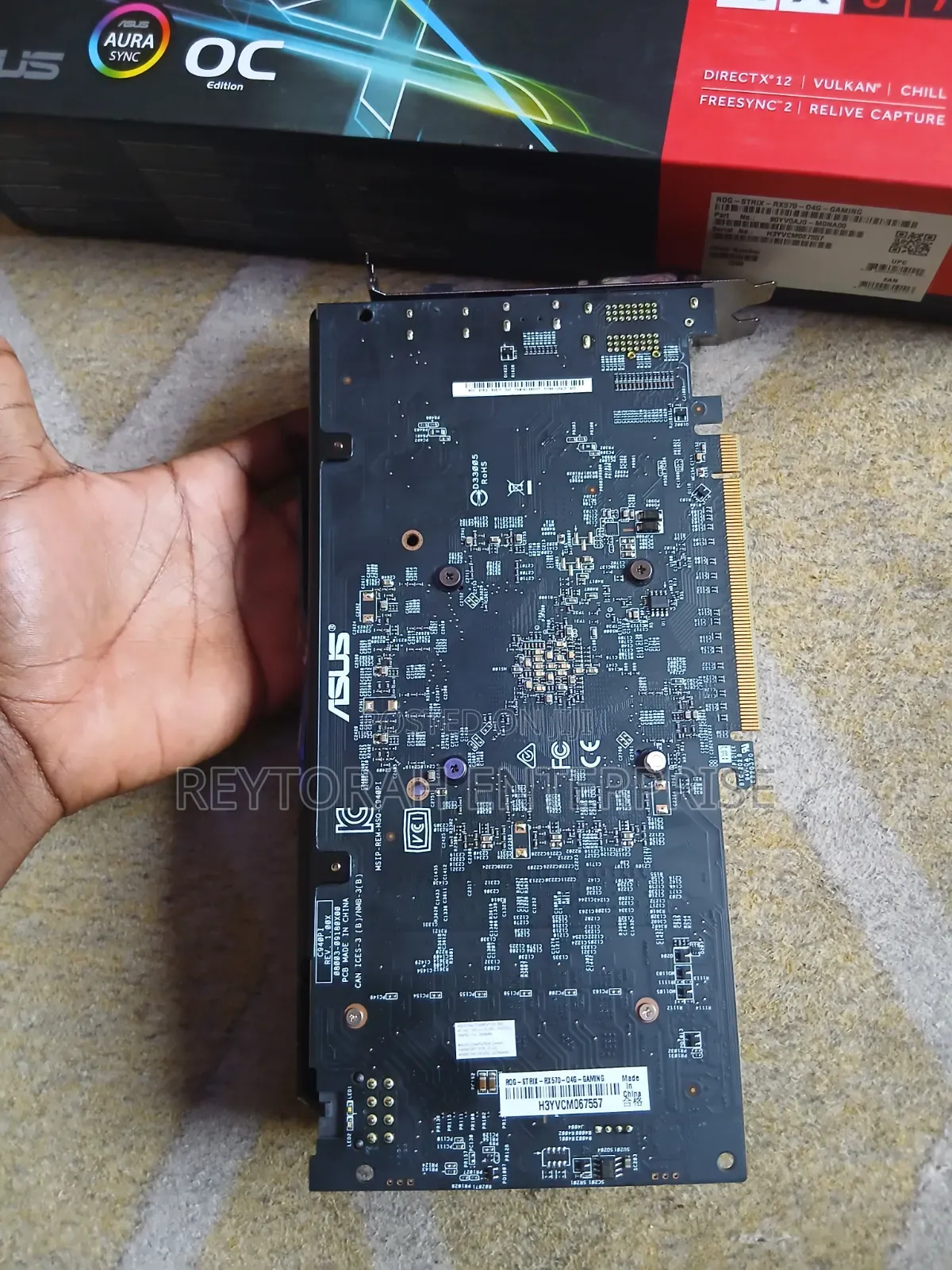 Asus Rog Strix Radeon Rx 570 Oc 4gb Gddr5 Graphics Card