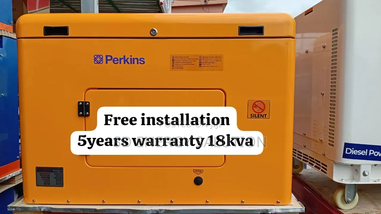 Perkins 18kva Diesel Genset – Power You Can Trust. 18kva