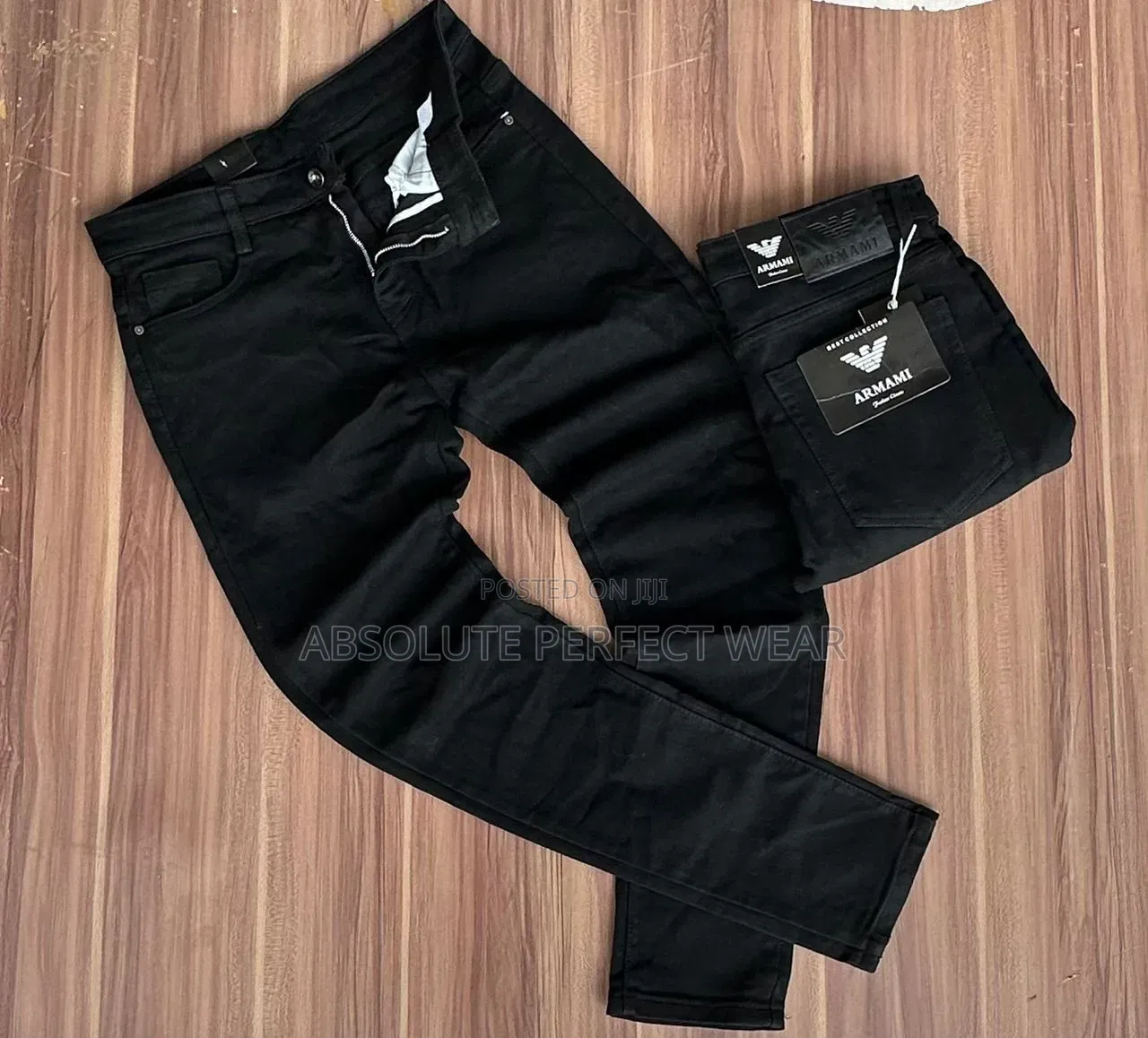 Black Jeans Luxe for Men in All Size