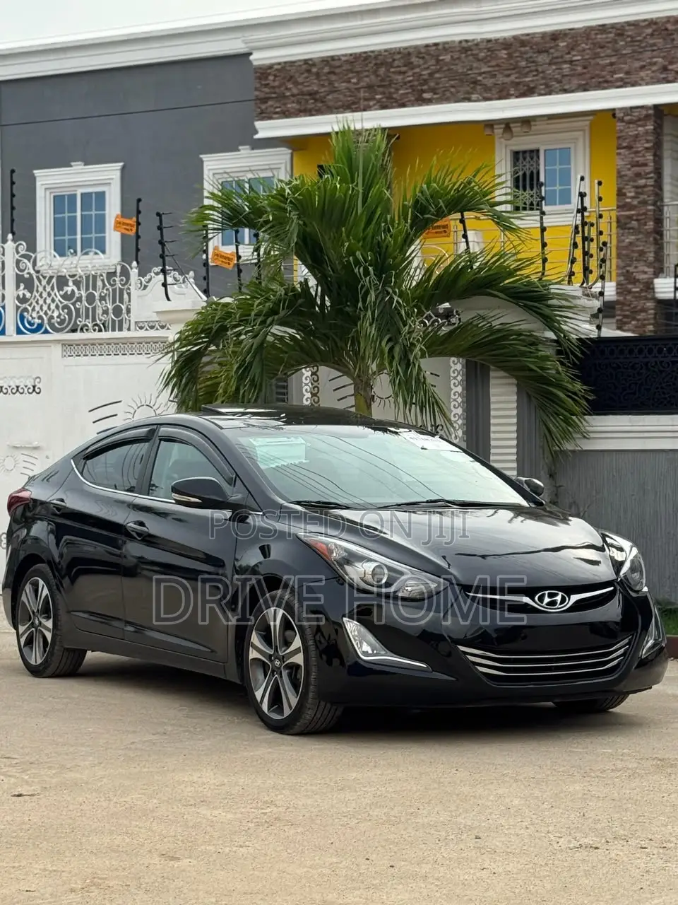 Hyundai Elantra Limited 4dr Sedan (1.8L 4cyl 6A) 2015 Black