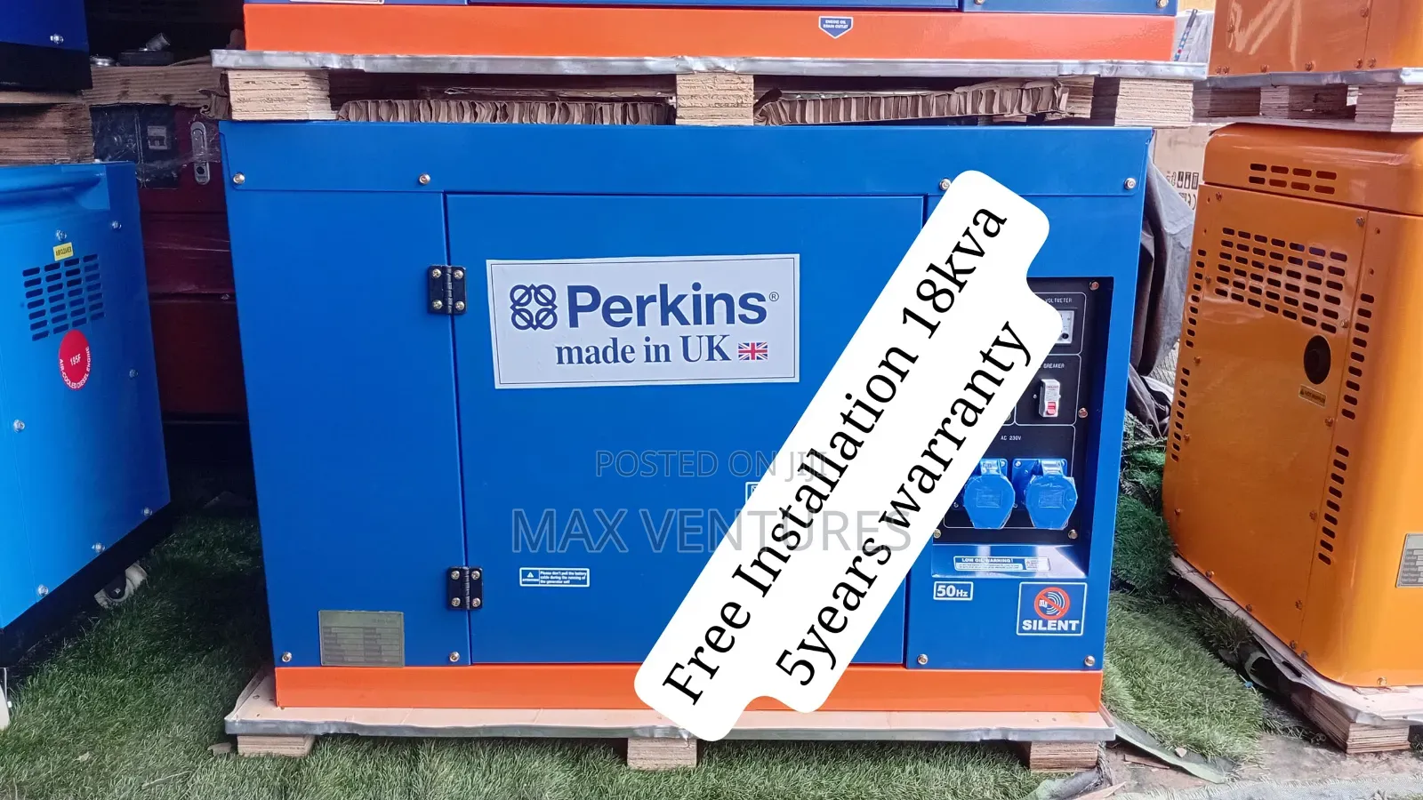 Perkins 18kva Silent Canopy Diesel Generator 18kva
