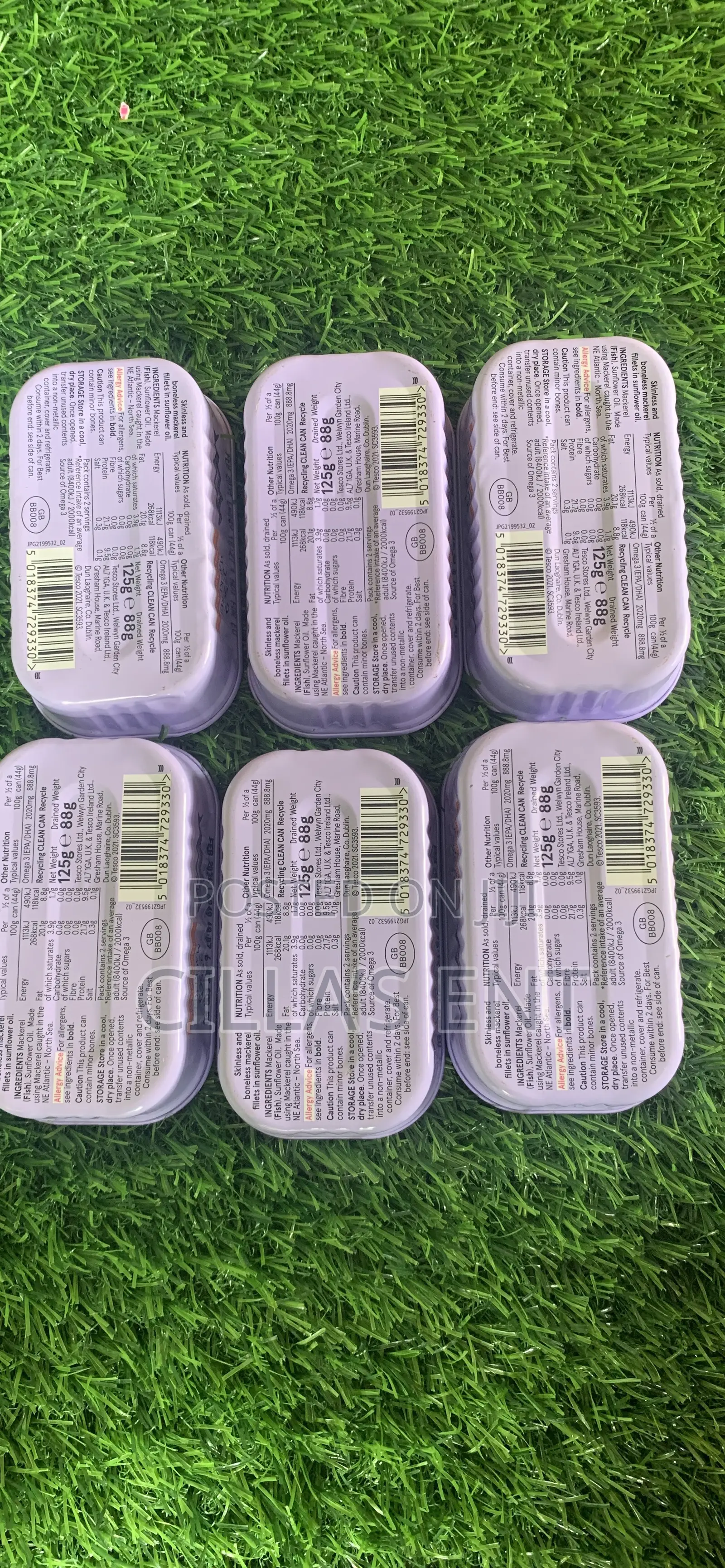 Tesco Mackerel in Sunflower Oil