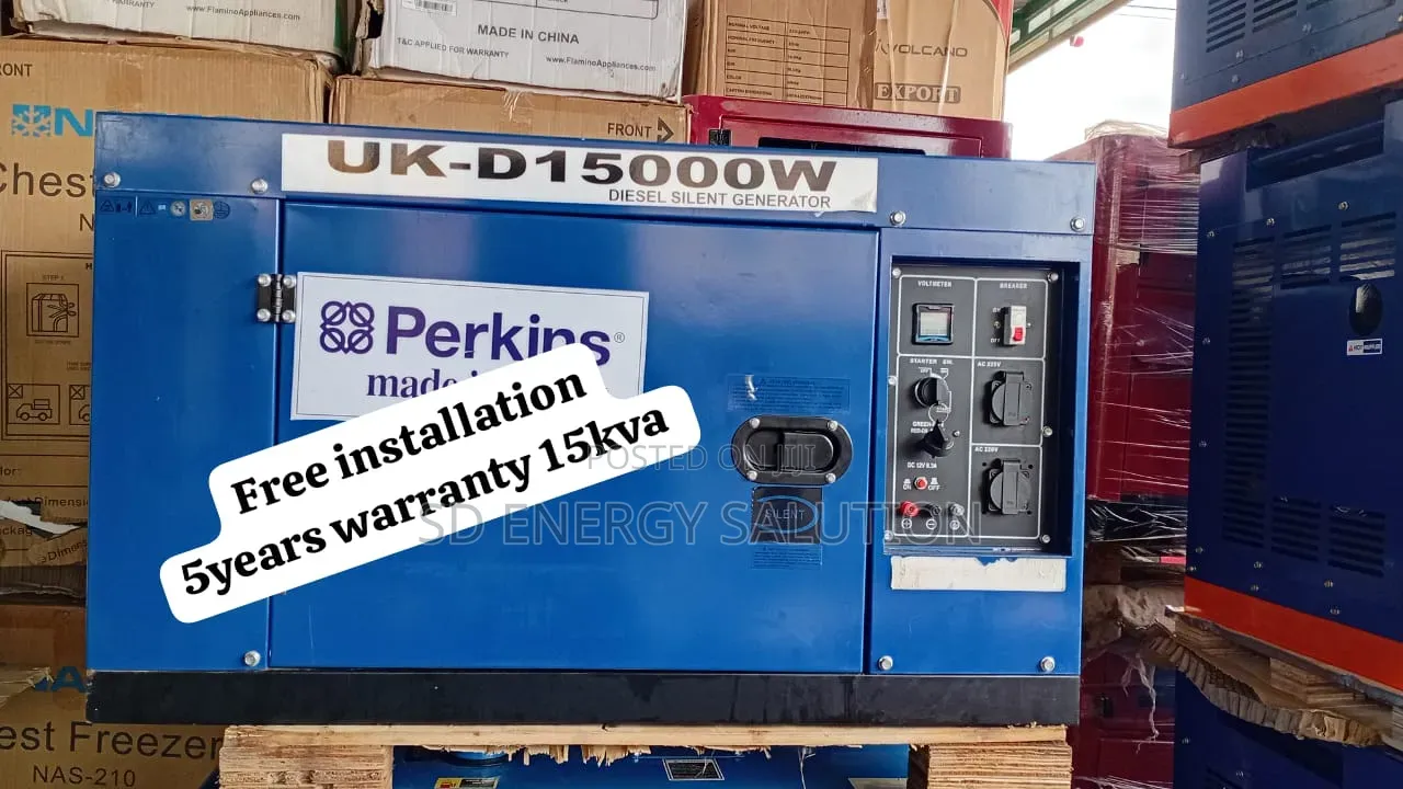 Strong, 15kva Silent Dependable – Perkins 15kva Genset