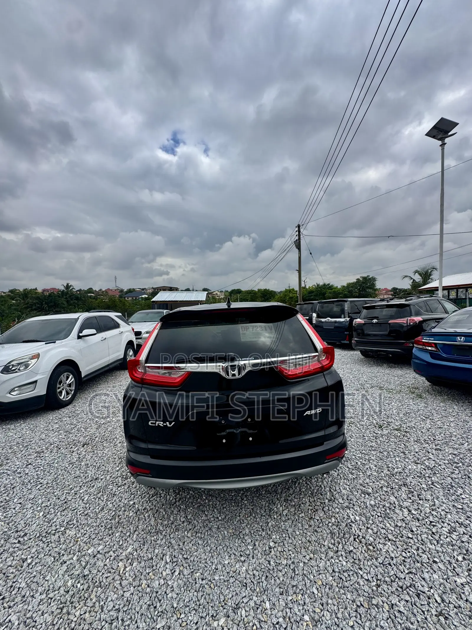 Honda CR-V EX-L AWD 2018 Black