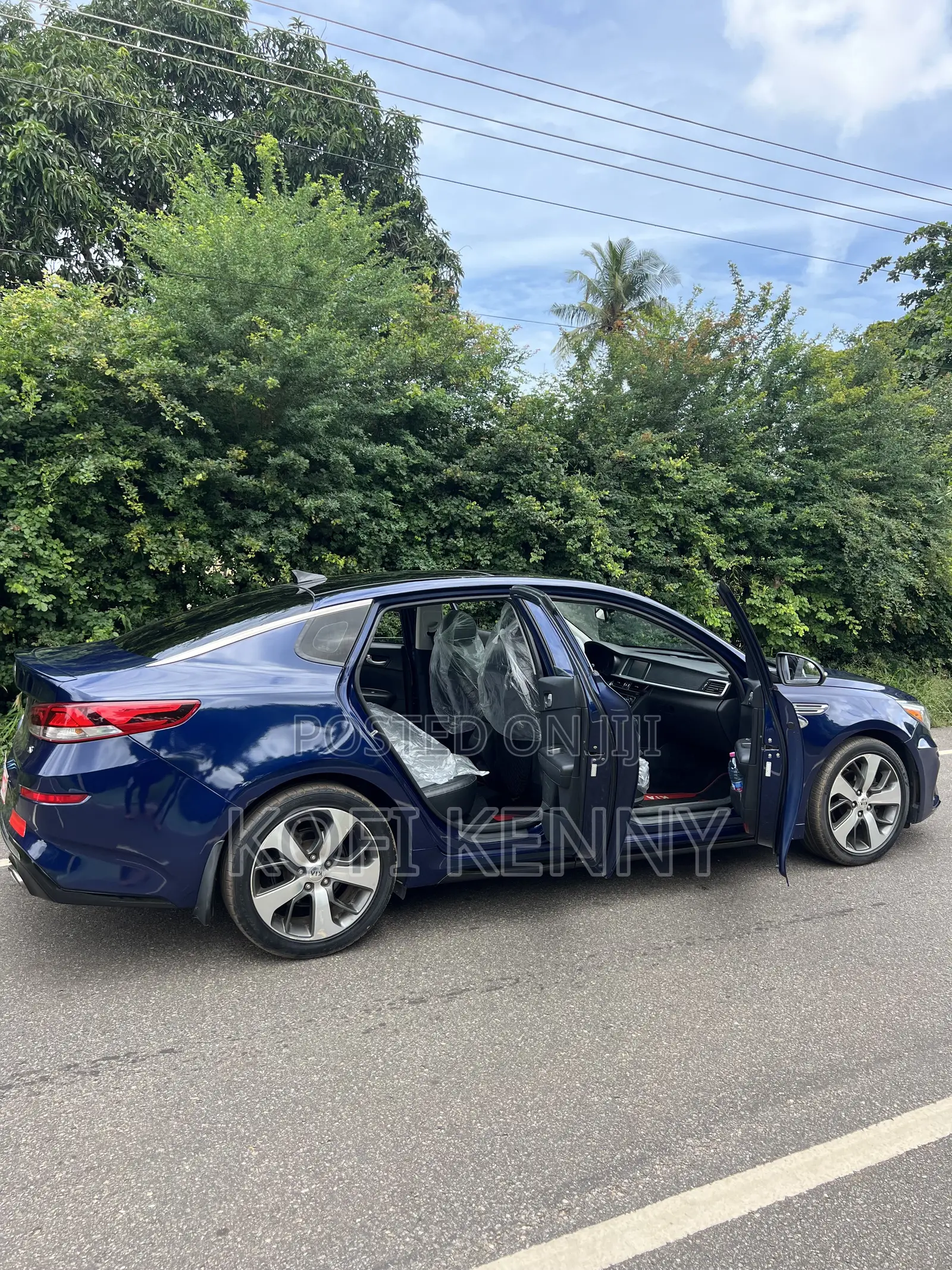 Kia Optima S 2019 Blue