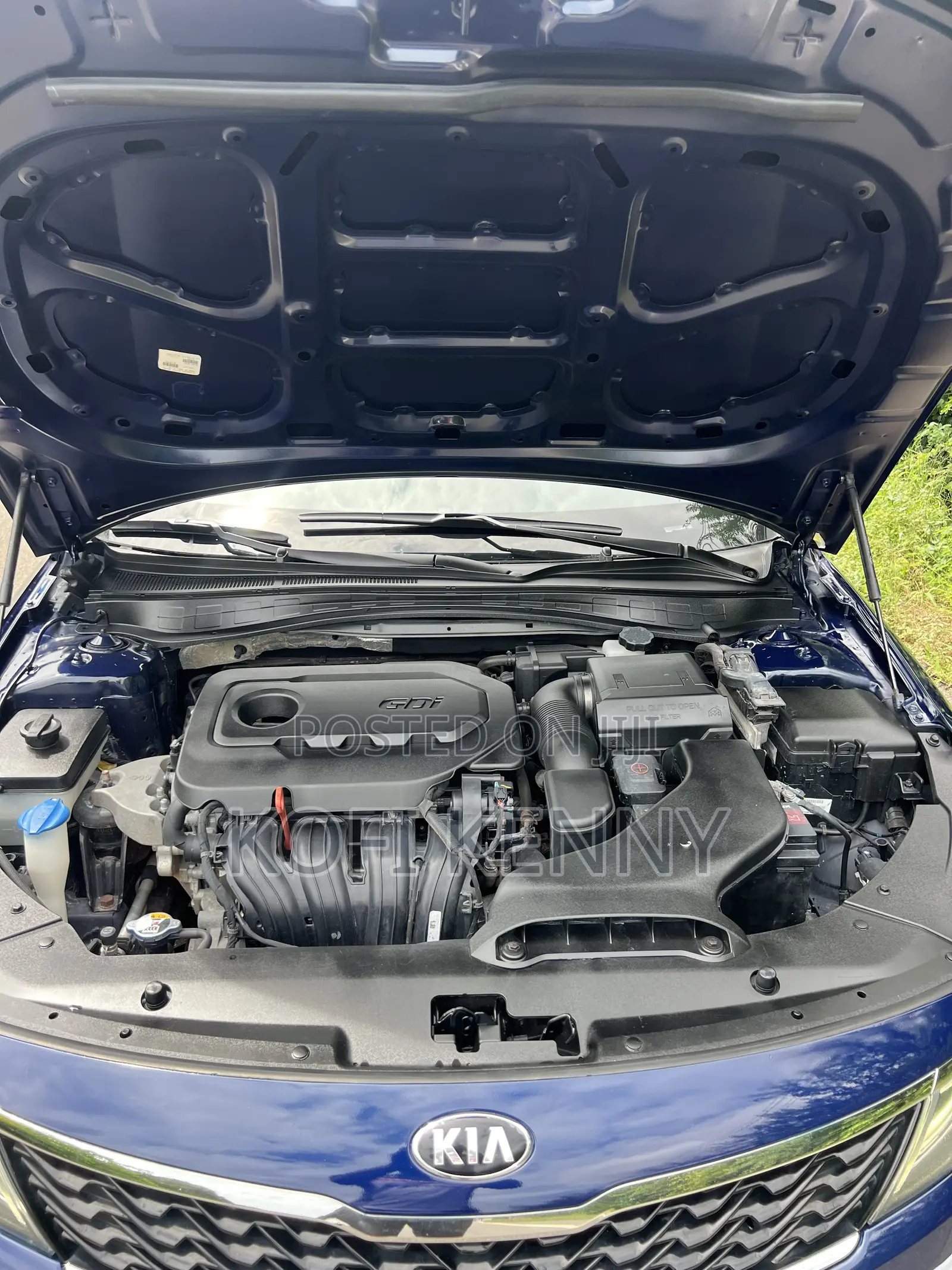 Kia Optima S 2019 Blue