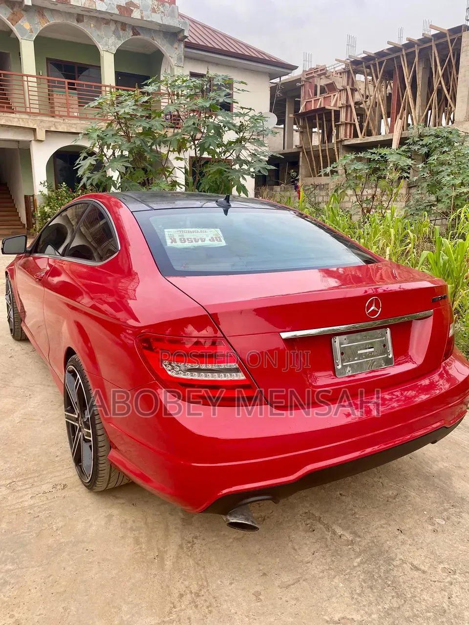 Mercedes-Benz C250 2014 Red