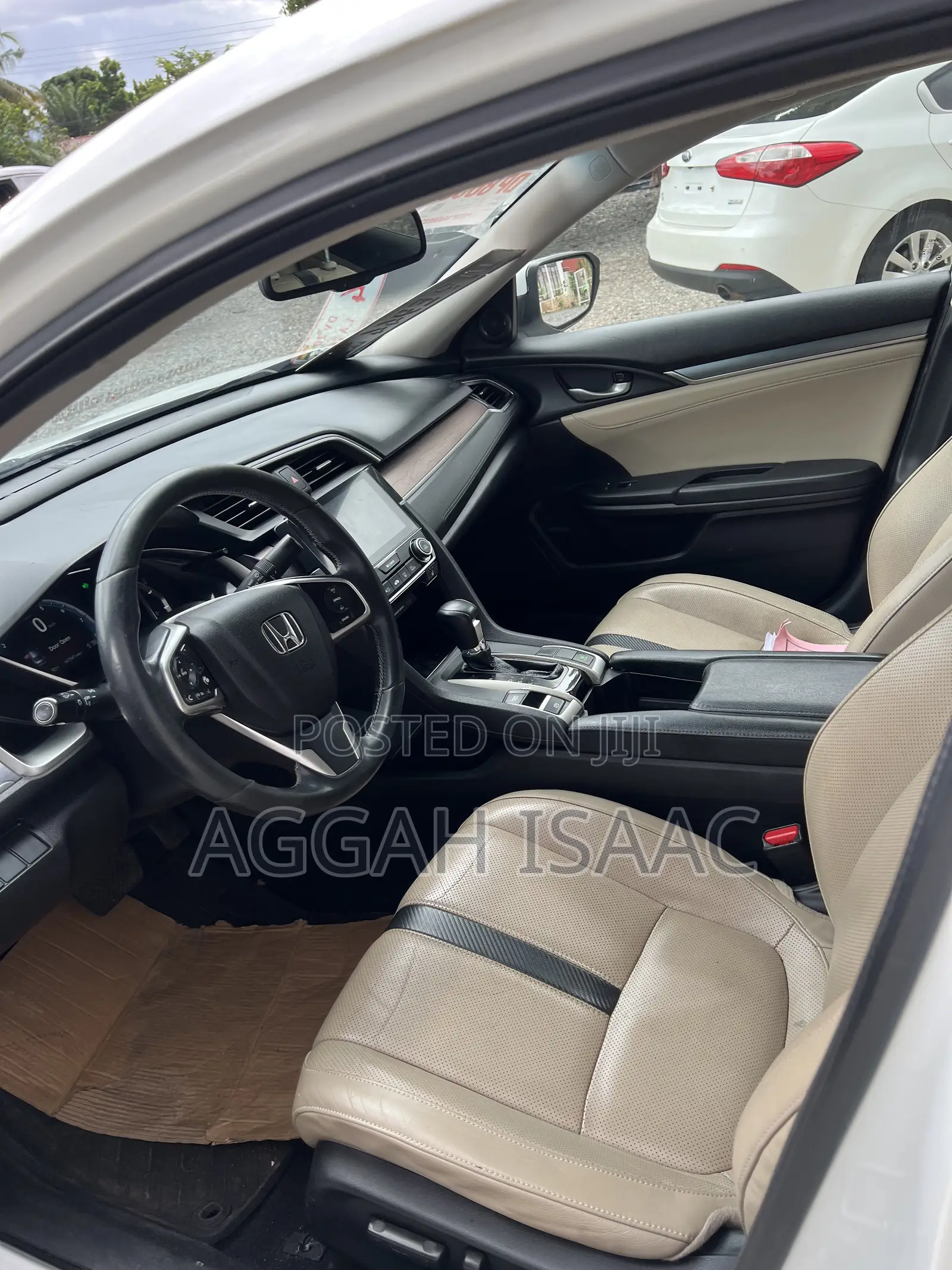Honda Civic EX-L 4dr Sedan (1.5L 4cyl) 2016 White