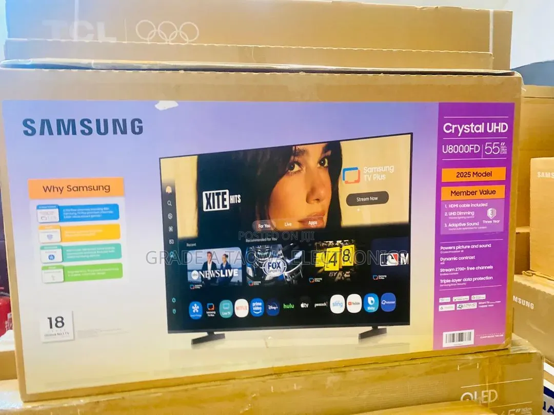 New Crystal Uhd Smart 55inch Google Tv
