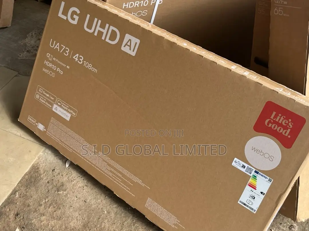Lg 43" Smart Tv With Α7 Ai Processor