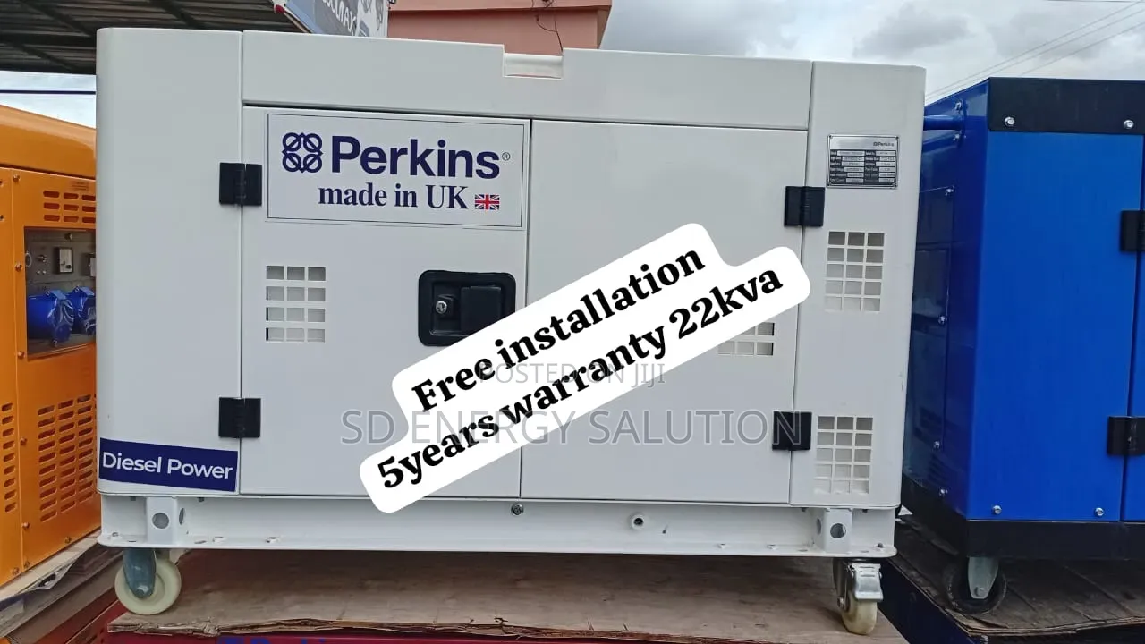 Perkins 22kva Silent Generator – Fuel Saving High Efficiency 22kva