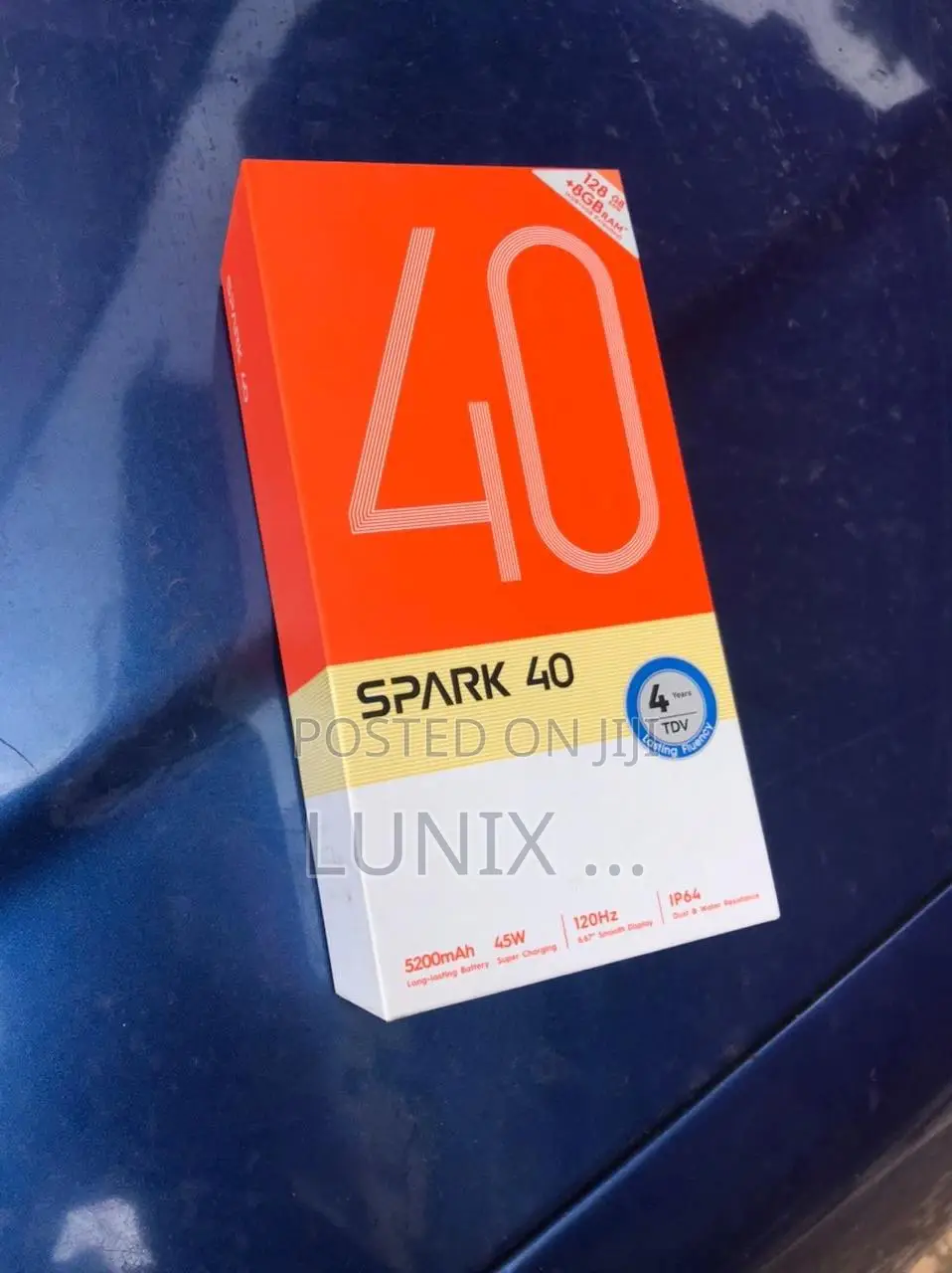 New Tecno Spark 40 128 GB Black