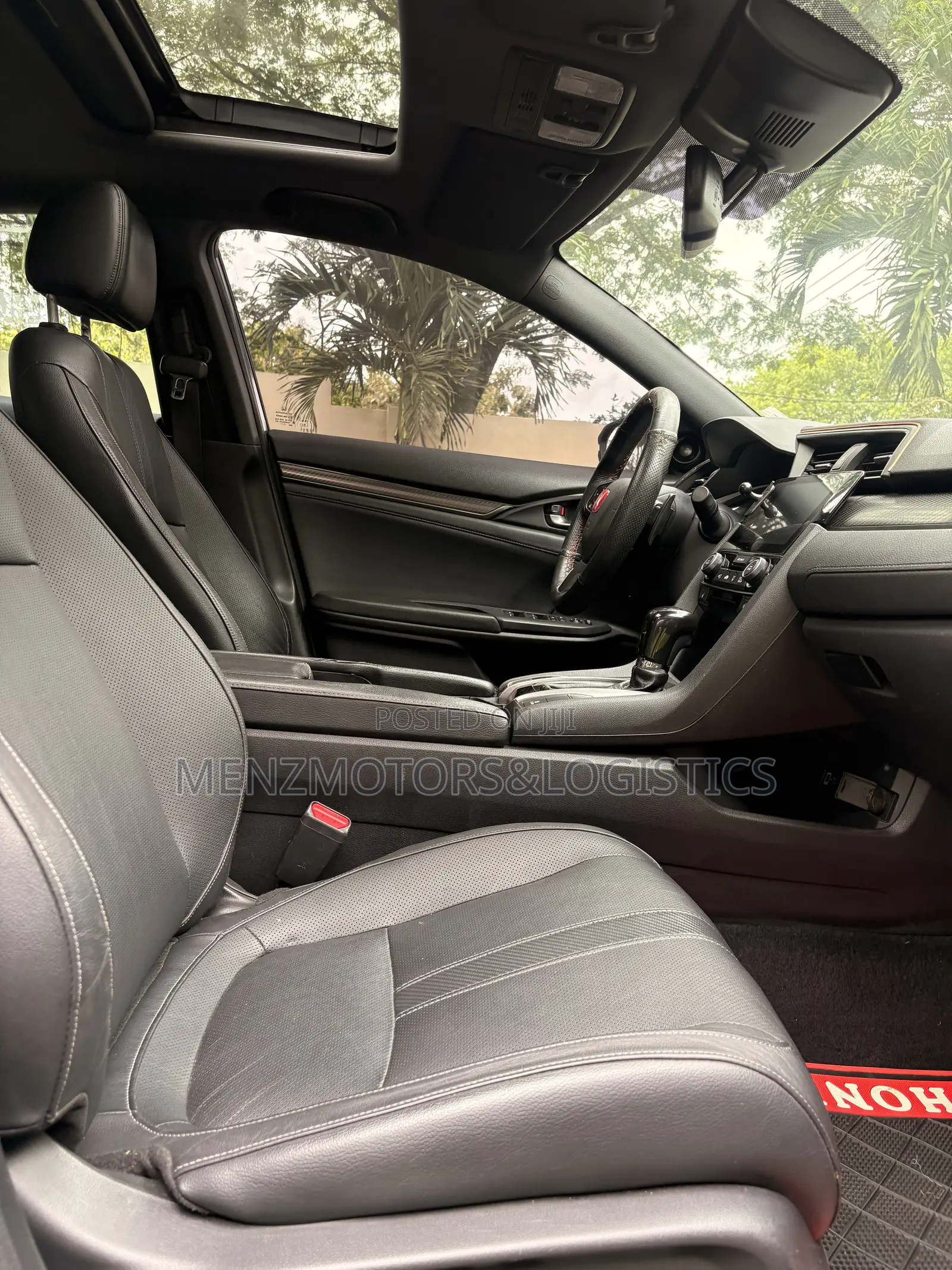 Honda Civic Sport Touring Hatchback 2018 Gray