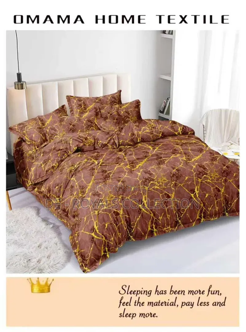 6 Pieces Bedsheet With Pillowcase Set