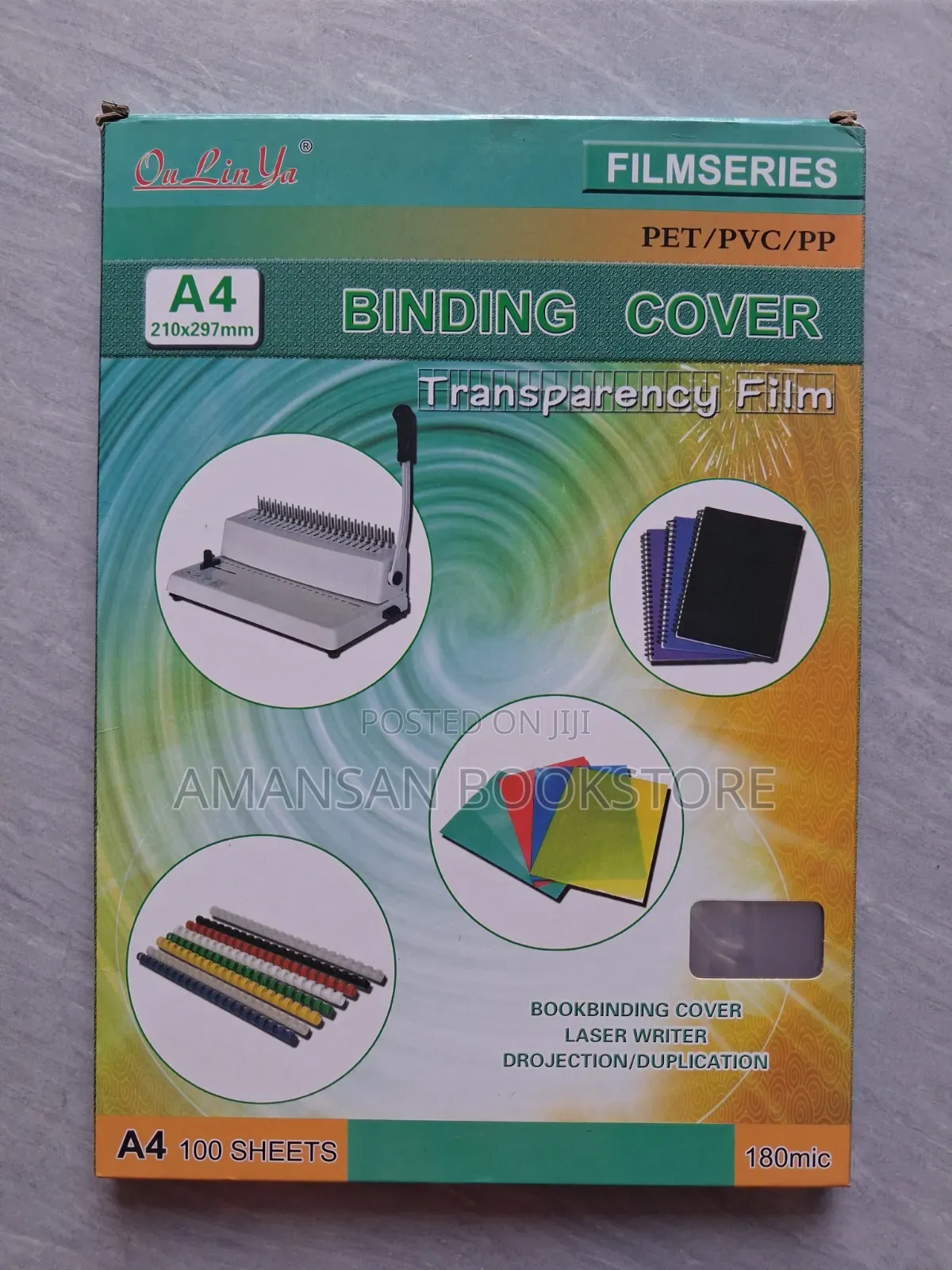 A4 Binding Cover (Plain Pvc Transparency Film)