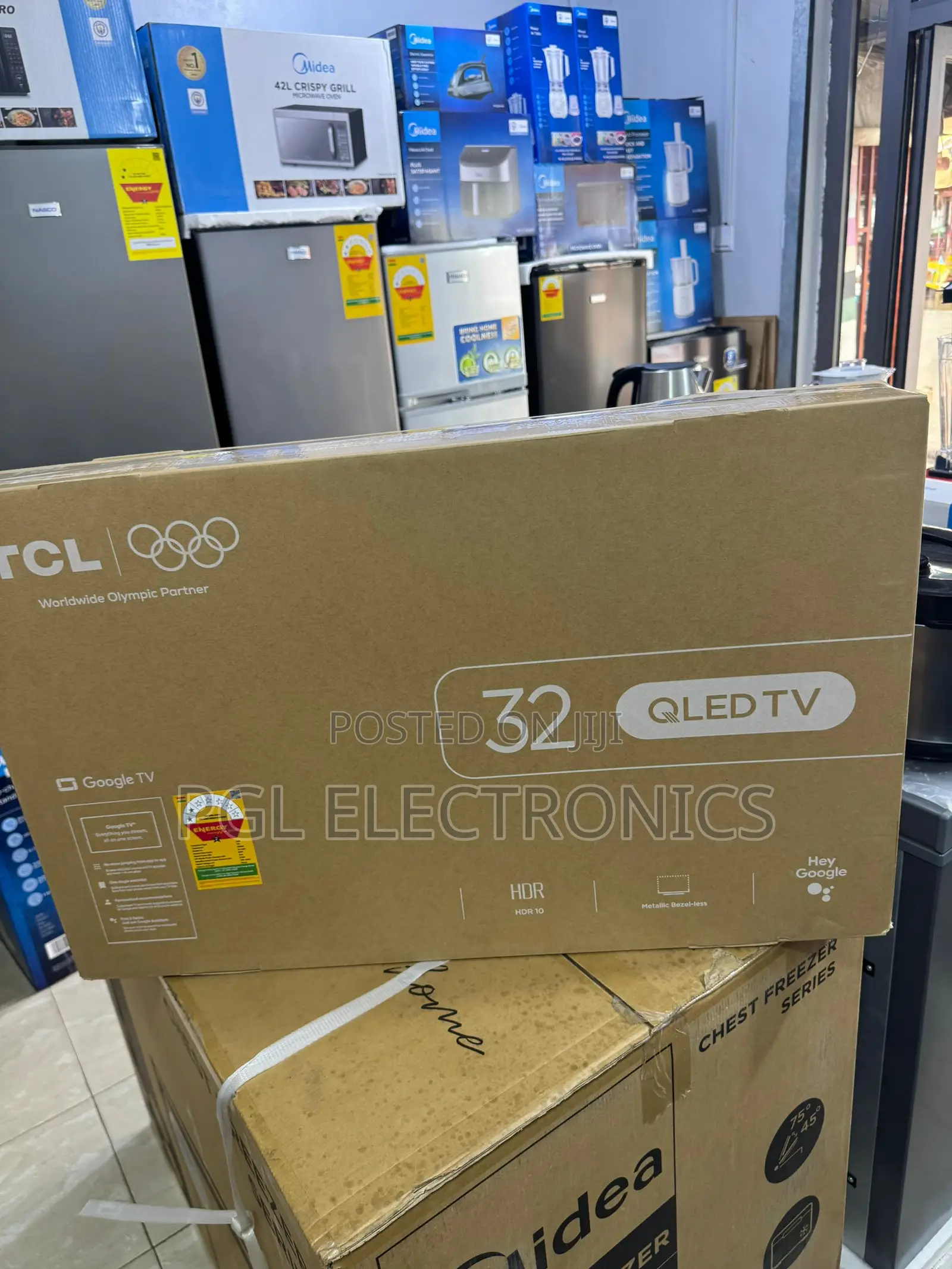 TCL 32 Smart Tv Qled HDR 10 Google Tv, Bluetooth, Wifi