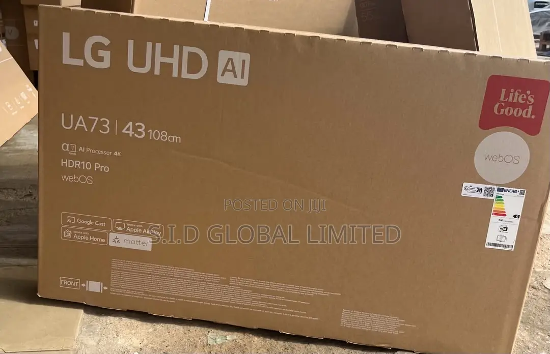 Lg 43" Smart Tv With Hdr10 Pro