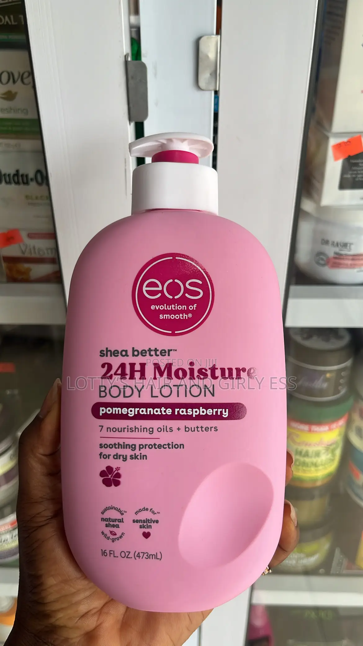 Eos Shea Better 24h Moisture Body Lotion 473ml