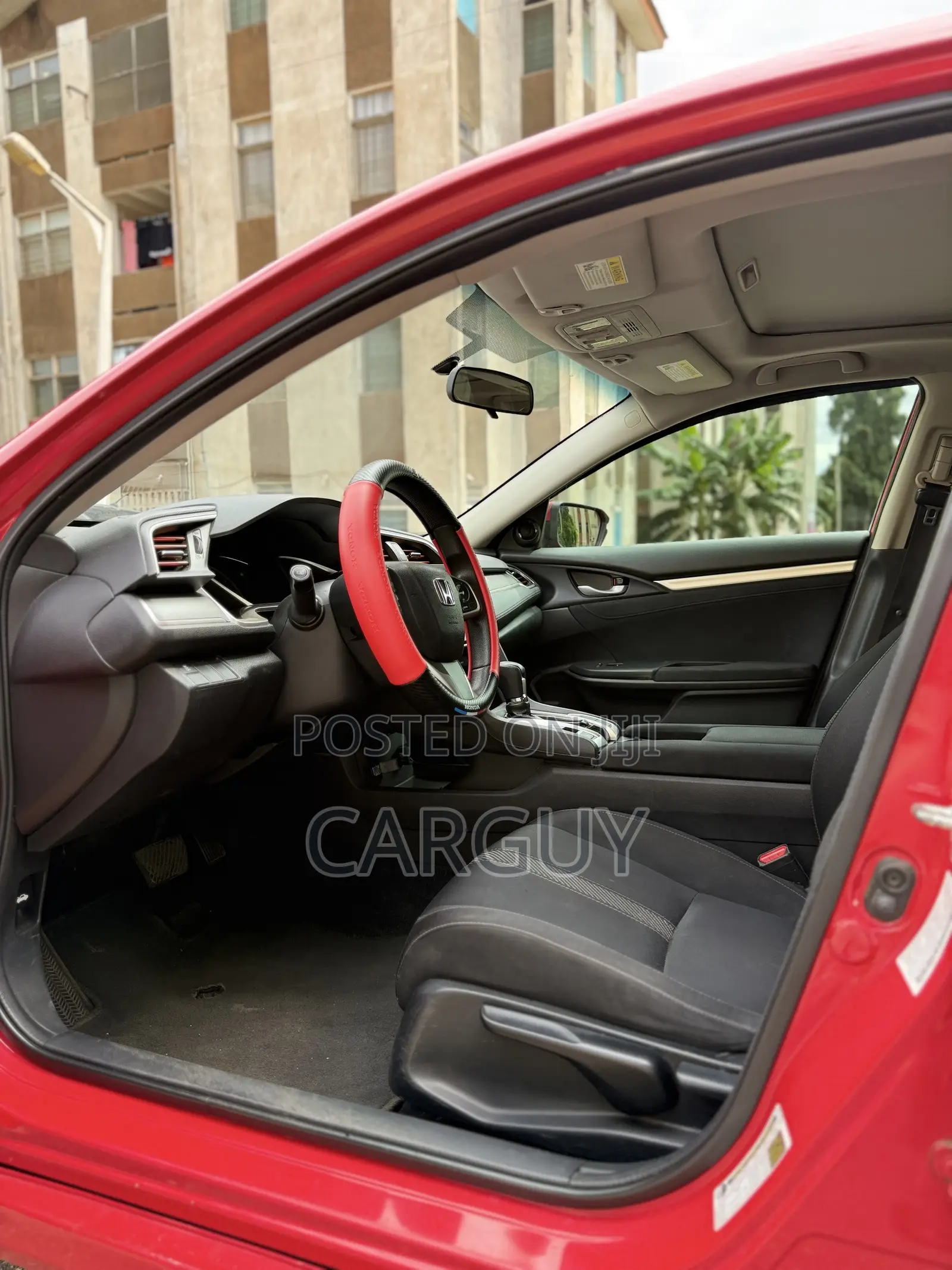 Honda Civic EX Sedan 2018 Red