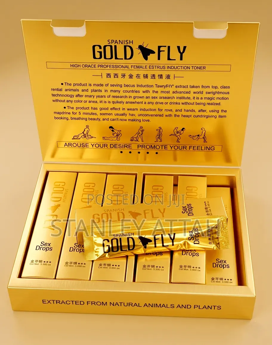 Gold Spanish Fly Sex Drops