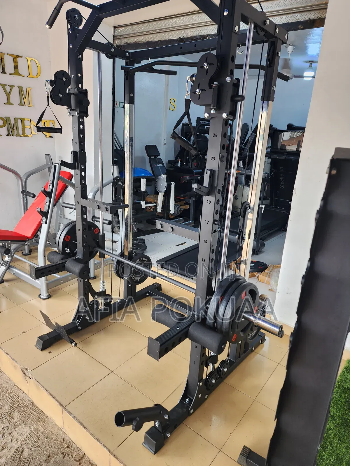 Smith Machine With 100kg Weight