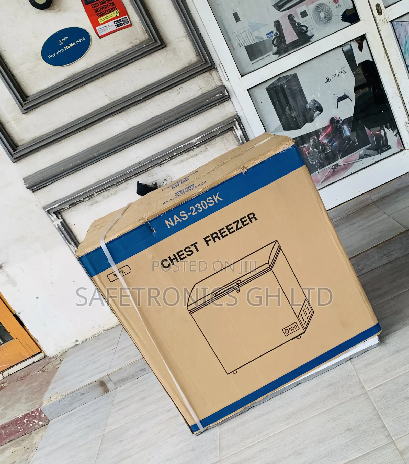 Kindly Check Nasco 195l Nas-230sk Chest Freezer Silver