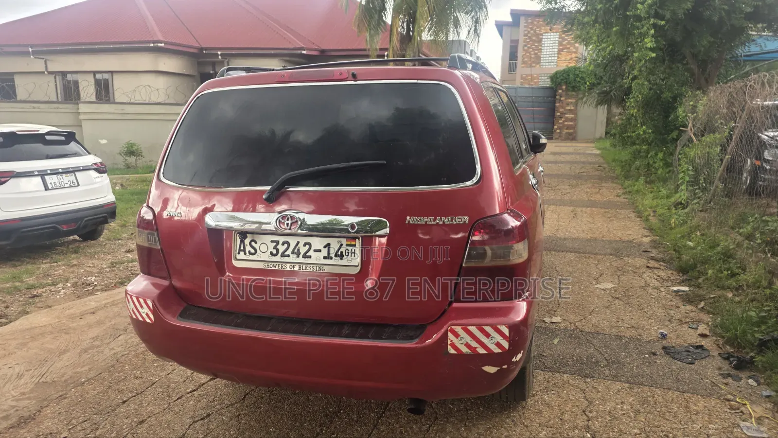 Toyota Highlander 2008 Red