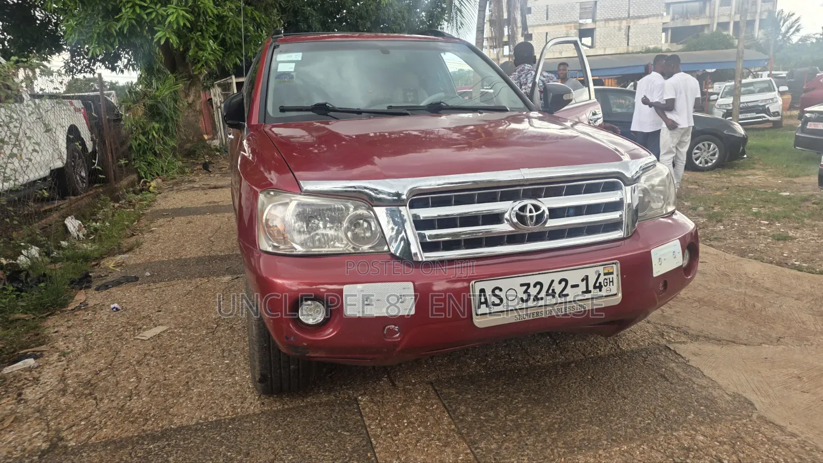 Toyota Highlander 2008 Red
