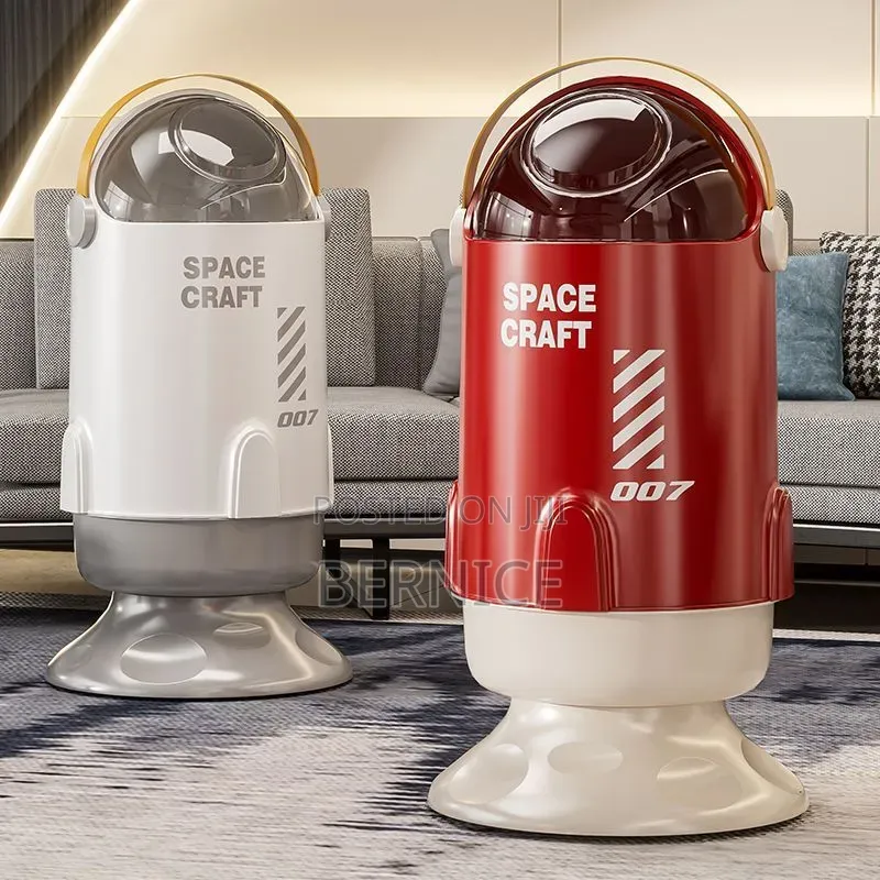 Space Craft Room Dust Bin – Stylish Creative Waste Basket
