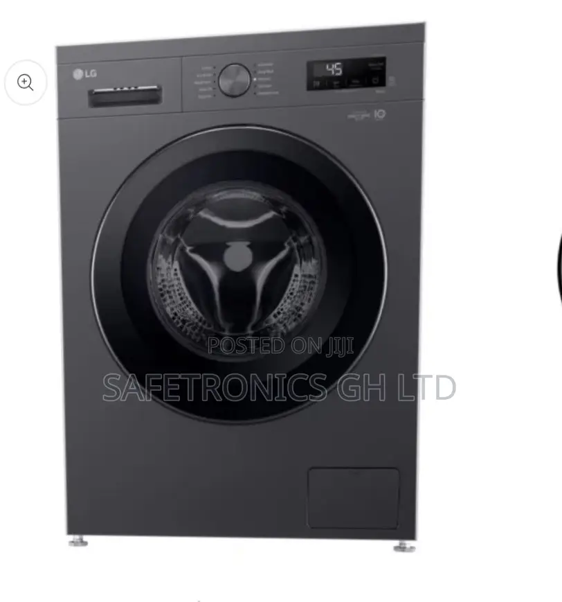 Most Affordable Lg 8kg Ai Dd Front Load Washing Machine - Matte Black