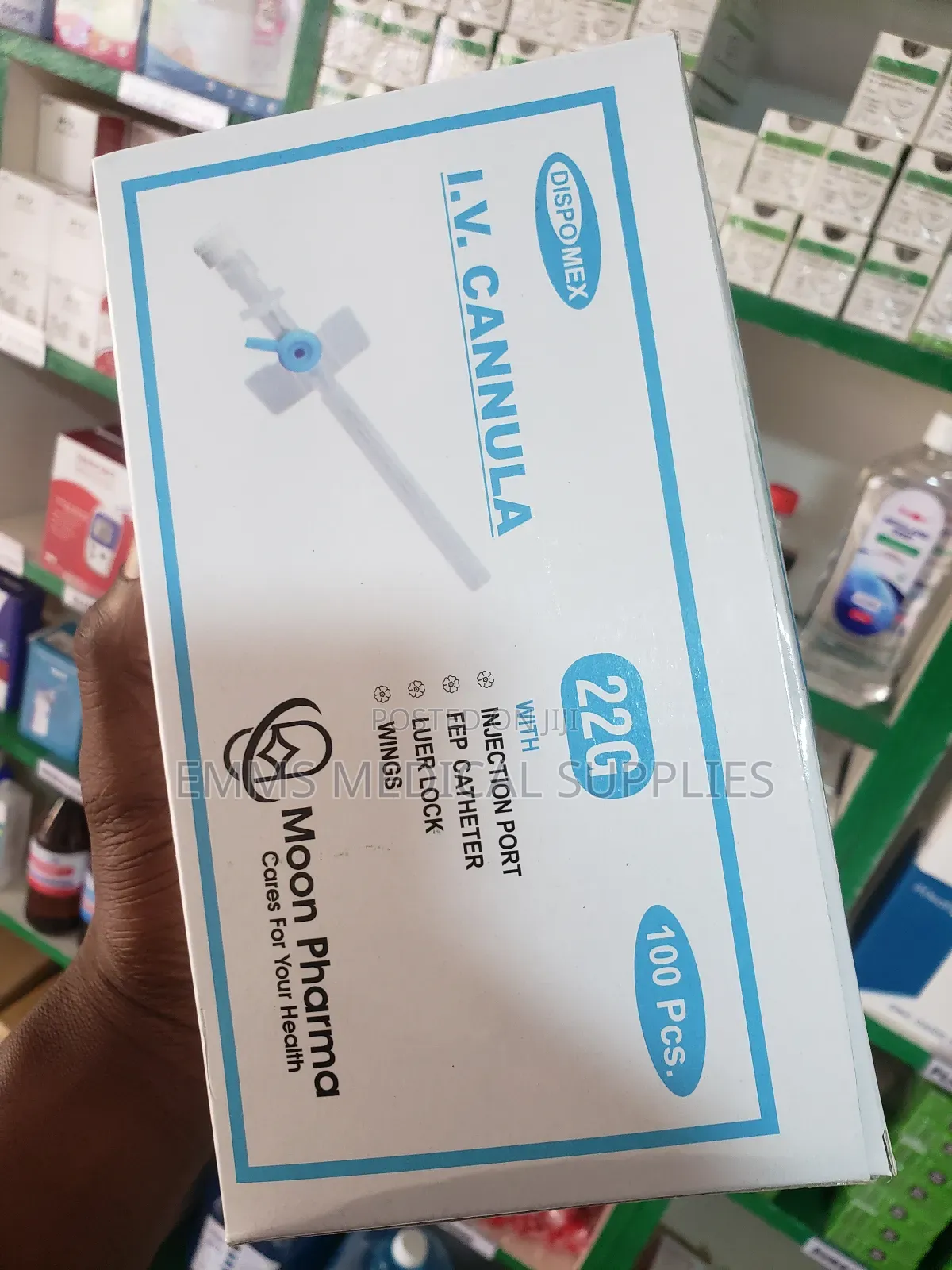 Cannula 22g (Blue)