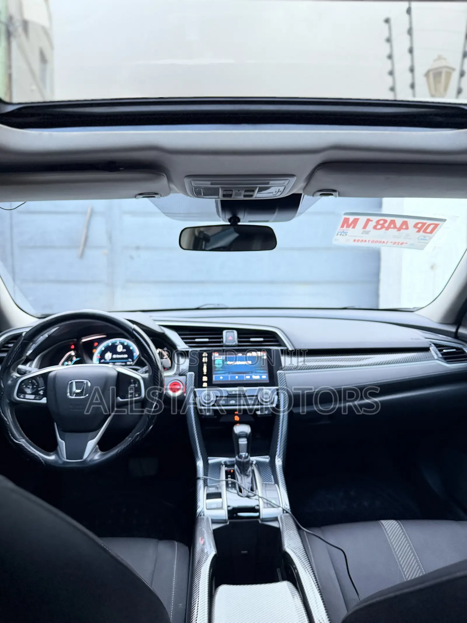 Honda Civic EX-L 2dr Coupe (1.5L 4cyl) 2016 Black