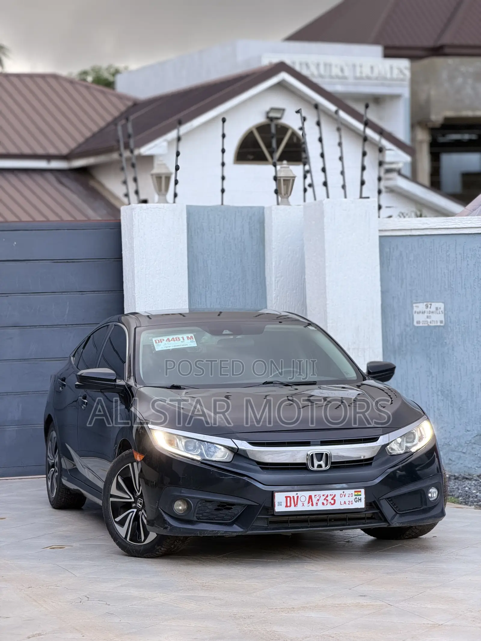 Honda Civic EX-L 2dr Coupe (1.5L 4cyl) 2016 Black