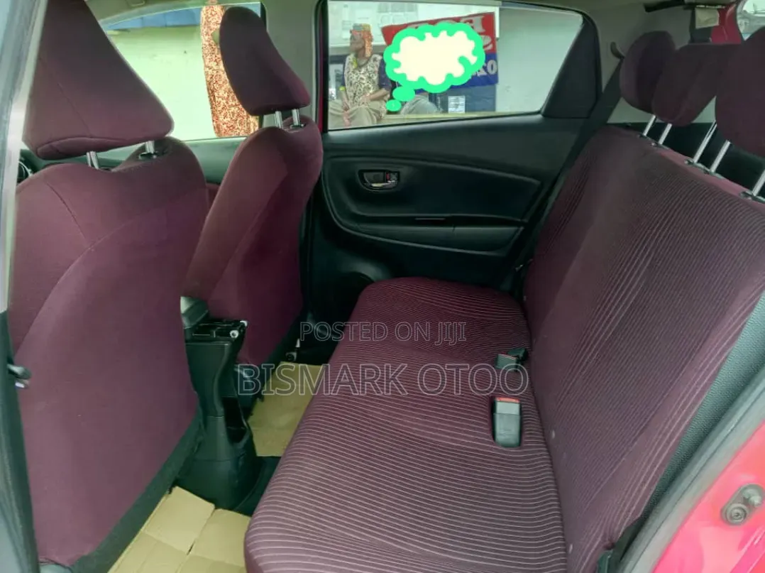 Toyota Vitz 2015 Red