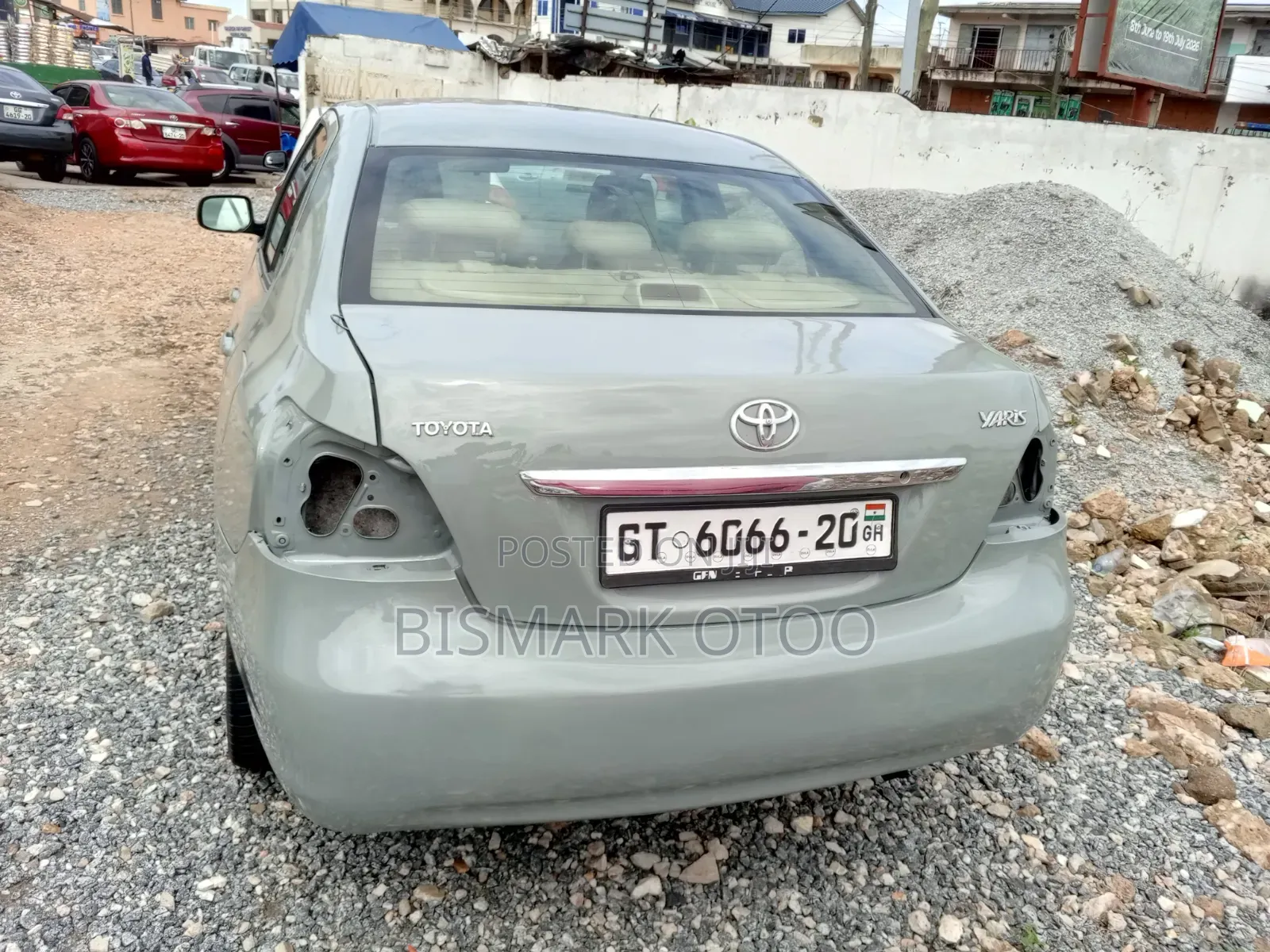 Toyota Yaris 2010 Gray