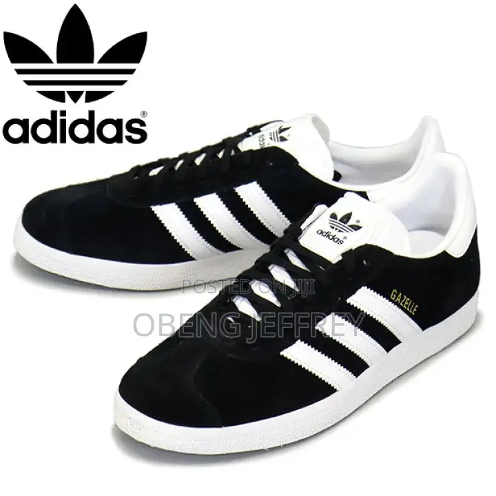 Original Adidas Gazelle Black/White