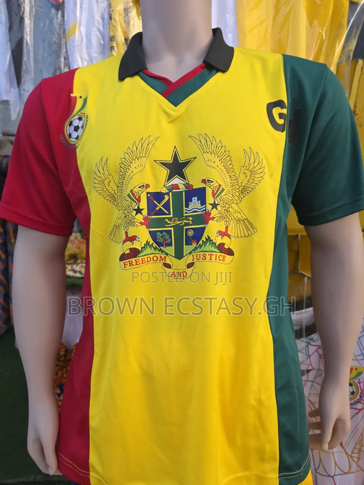 Ghana Coat of Arms Jersey